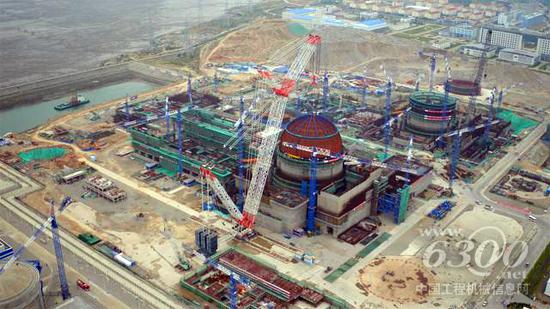 “华龙一号”核电站吊装施工