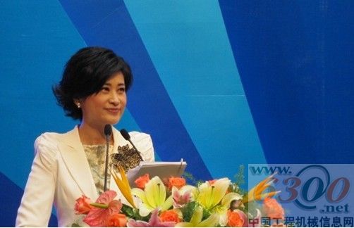 凤凰卫视著名主持人吴小莉主持论坛开幕式