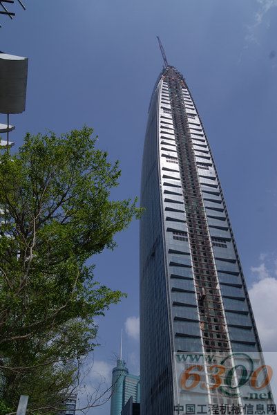 全国第三大高楼——深圳京基大厦