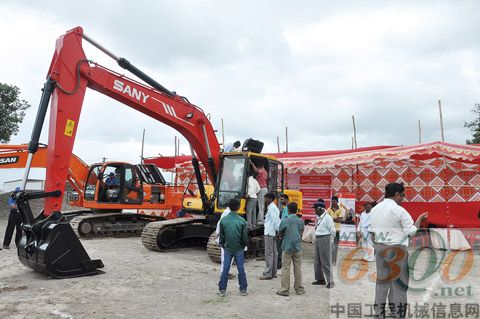 三一,印度,挖掘机