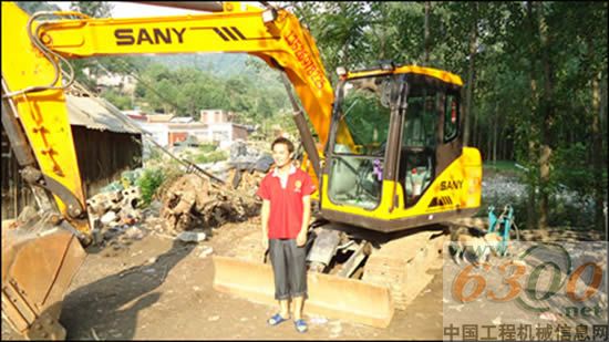 三一,挖掘机