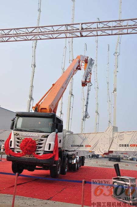 中联重科,混凝土泵车