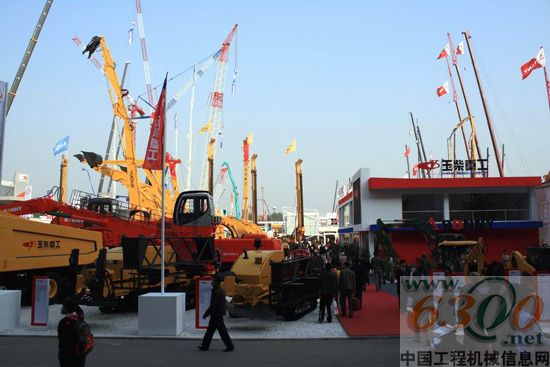 玉柴重工 2011北京工程机械展现场