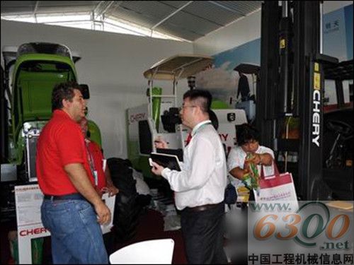 奇瑞叉车携C系列产品闪耀亮相广交会