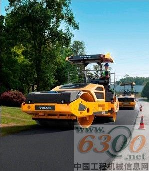 沃尔沃,摊铺机,压路机